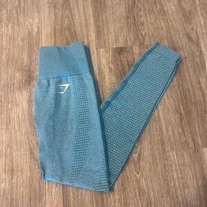 GYMSHARK | Vital Seamless 2.0 Leggings - XS Tahoe Teal Marl